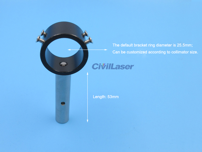 fiber collimator bracket